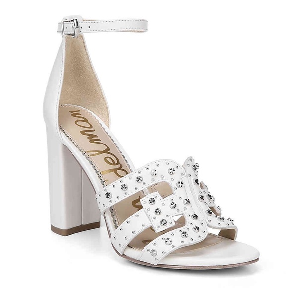 Sam Edelman Shoes - Sam Edelman Yasha Ankle Strap/Studded Heel Sandals